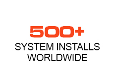 500+ System Installs Worldwide