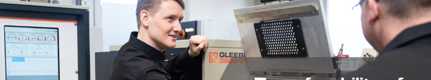 Research with a Gleeble Technician explaining the Machine